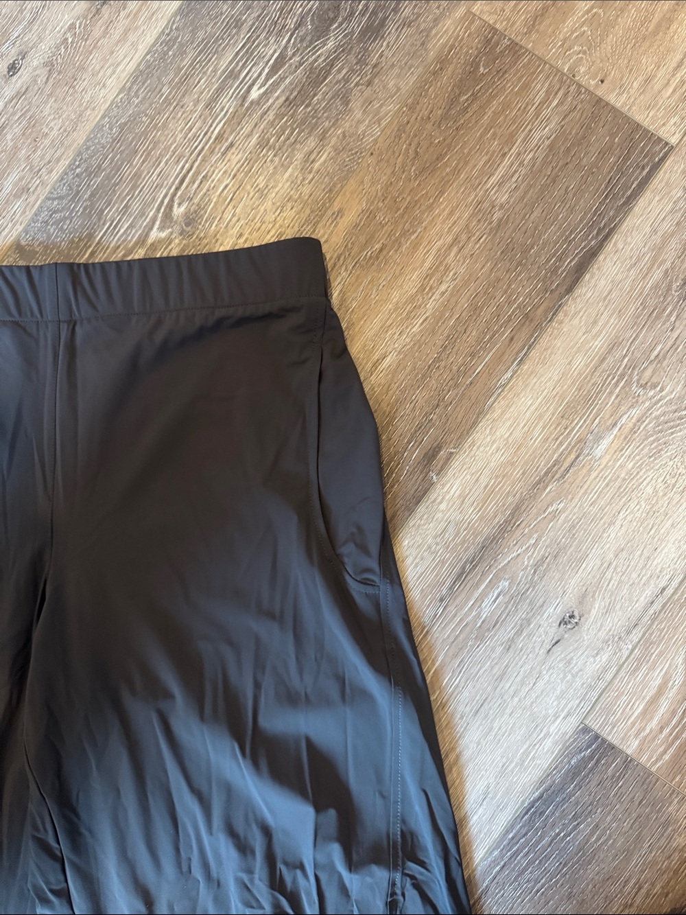 Women's Gray Relaxed Track Jogger Pants - Picture 2 of 4